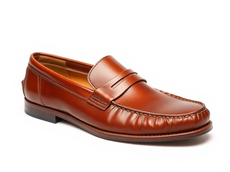 Mocassins cuir cousu main