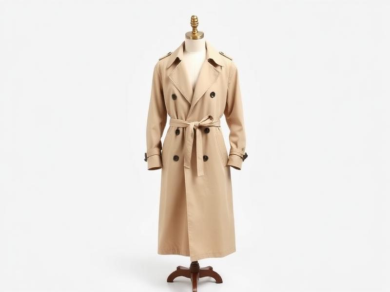 Trench coton beige taille M